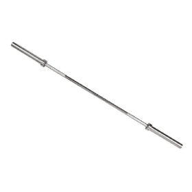 Only Supports Self Pickup  Olympic Barbell Bar For Powerlifting And Deadlifting, 700 Lb. Capacity, 2 In. Diameter