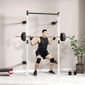 Folding Squat Rack with Pull Up Bar