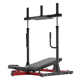 Vertical Leg Press Machine, Lower Body Special Home Gym Machine, Carbon Steel Leg Press Exercise Training Equipment