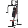 Chest Fly and Chest Press Machine for Back, Pectoral, Rear Deltoid and Shoulder Training, Black