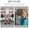 6 PCS Weight Plates Grip Plate Sets for Strength and Crossfit and Weightlifting Training, Barbell Weight Set for Home, 77 Lbs Total
