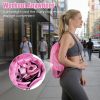 14Pcs Pilates Ring Set with Resistance Bands Yoga Ball Non-Slip Socks, All-in-One Home Gym Equipment for Core Arm Back Training, Portable for Travel