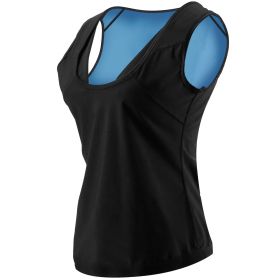 Women Sweat Vest Waist Trainer Shaper Heat Trapping Pullover Sweat Gym Vest Slimmer Sauna suits Sweat Body Shaper Vest (Option: XL_3XL)_(Women)