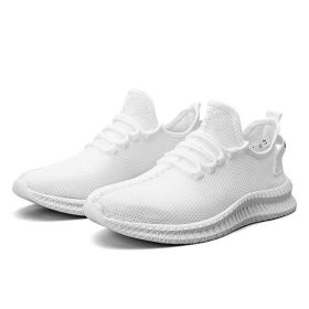 Running Shoes Sneakers Casual Men's Outdoor Athletic Jogging Sports Tennis Gym (Color: White, size: US 6.5 / EU 39)