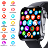 2025 New Smartwatch ECG Continuous Glucose Monitor Blood Pressure SOS Fall Alarm HRV Body Composition Analyzer All In One Health Guardian Best Wearabl