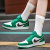 New Air Force AJ1 green apple couple shoes men's sports basketball shoes fashion trend match men's and women's casual sports shoes 36-45